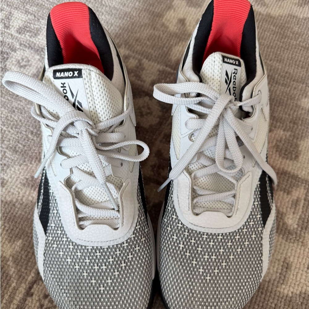 Reebok Nano X White and Black Trainers